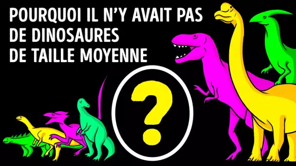 Voici Pourquoi les Dinosaures Étaient soit Géants, soit Minuscules.
