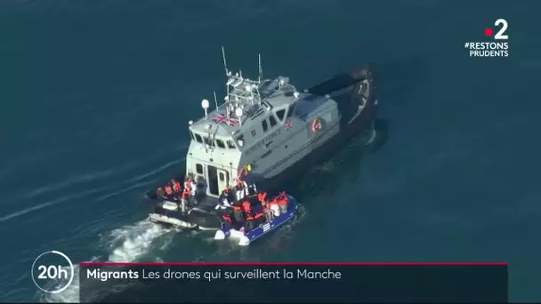Les drones qui surveillent la Manche