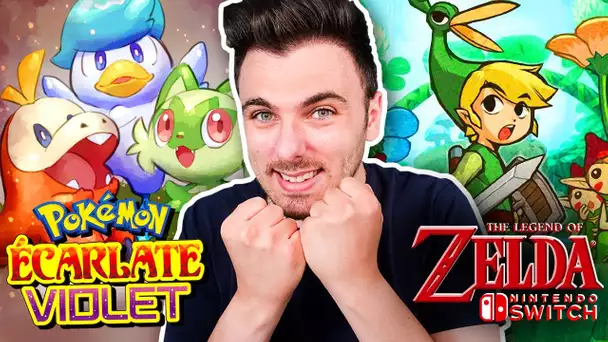 Nouveau Zelda Switch 💥 Pokemon Ecarlate Violet News ⚠️