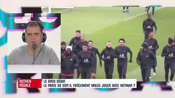 Real Madrid-PSG : Rothen "'attends que Neymar sublime le match, même à 70% physiquement"