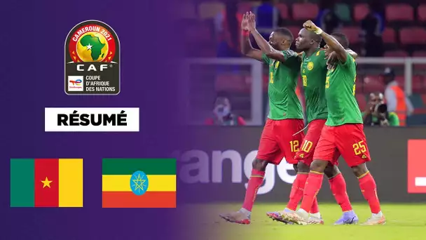 🏆🌍 Résumé - CAN 2021 : Le Cameroun écrase l'Ethiopie et se qualifie pour les 1/8 de finale !