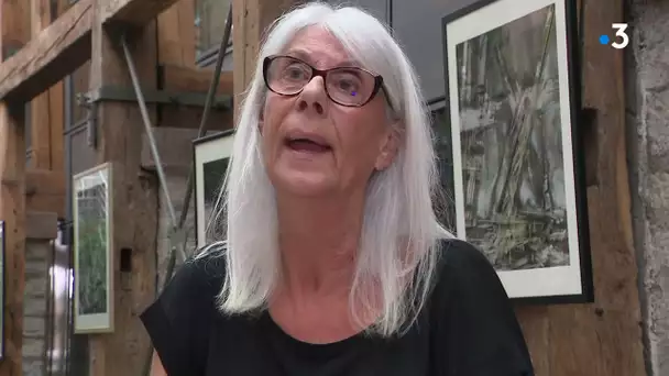 A Belfort, une artiste rend hommage au 11 septembre grâce à ses tableaux