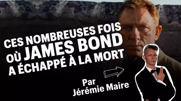 Ces nombreuses fois où James Bond a échappé à la mort