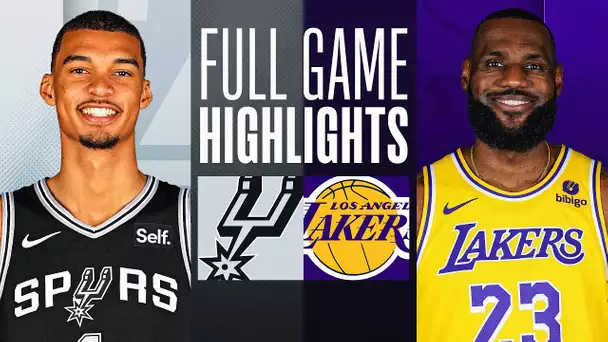 SPURS at LAKERS | FULL GAME HIGHLIGHTS | February 23, 2024