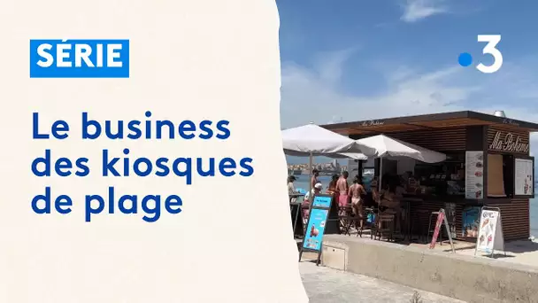 A Antibes, des kiosques pour combler les petites faims à la plage