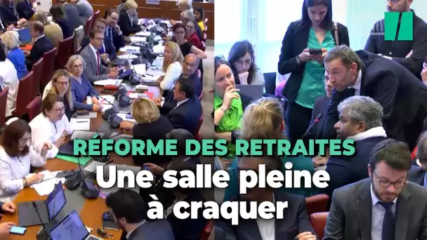 Pour la PPL Liot sur les retraites, une affluence record en commission et de vives tensions