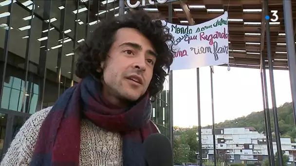 Marche pour le climat : l'action coup de poing des militants à Besançon