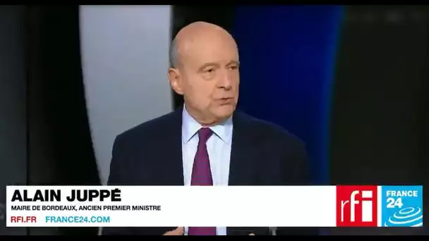 Alain Juppé, maire de Bordeaux, ancien Premier ministre