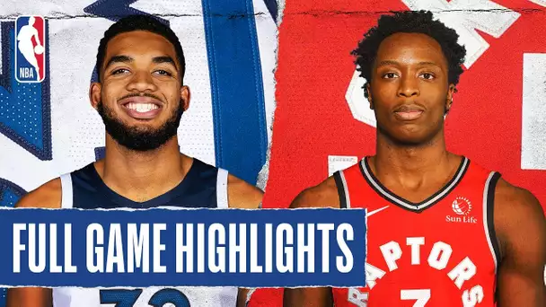 TIMBERWOLVES at RAPTORS | FULL GAME HIGHLIGHTS | February 10, 2020