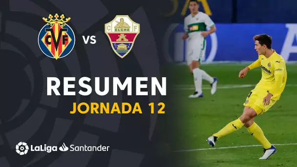 Resumen de Villarreal CF vs Elche CF (0-0)