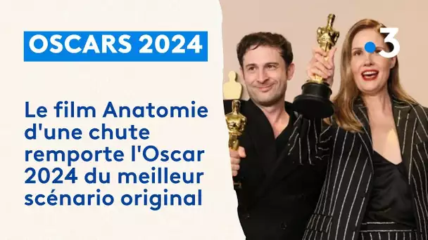 Le film Anatomie d'une chute remporte l'oscar 2024 du meilleur scénario original