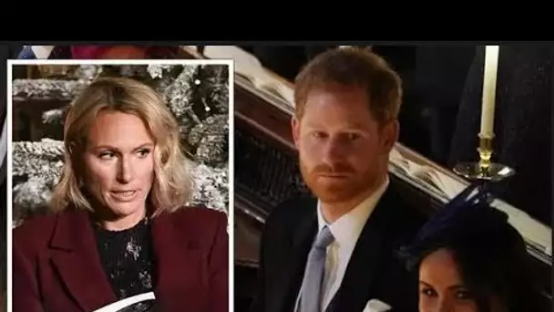 La réprimande impitoyable de Zara Tindall lors d'une conversation avec le prince Harry lors du maria