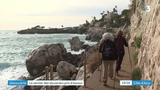 Promenade à Cap d'Ail, dans les Alpes-Maritimes