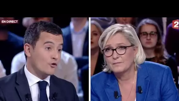 Gérald Darmanin et Marine Le Pen : un affrontement programmé et attendu