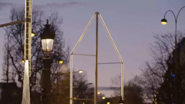 Les nouvelles fontaines des Champs-Elysées