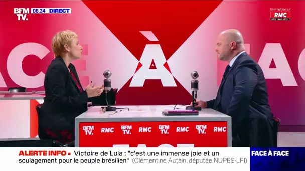 Sainte-Soline: "parler d'écoterrorisme est une insulte" s'indigne Clémentine Autain