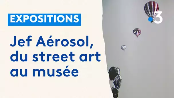 Jef Aérosol, du street art au musée de l'Hospice Comtesse