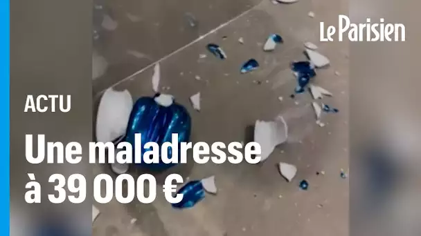 Une spectatrice renverse et casse une sculpture de Jeff Koons à 39 000 € à Miami