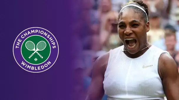 Wimbledon : Serena Williams qualifiée pour les demies après un rude combat