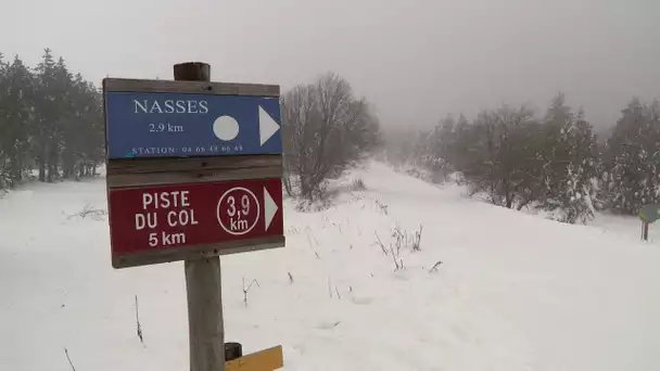 Station du Mont Lozère départementalisée