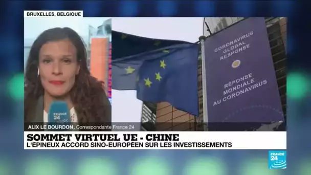 Sommet virtuel UE - Chine : l'épineux accord sur sino-européen sur les investissements