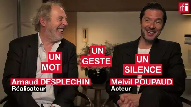 [Vidéo] Arnaud Desplechin et Melvil Poupaud en un mot, un geste et un silence • RFI