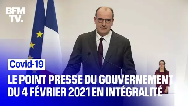 Couvre-feu, télétravail, vaccination… L’intégralité de la conférence de presse de Jean Castex