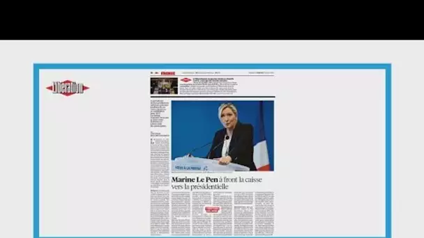 "Marine Le Pen à front la caisse vers la présidentielle"