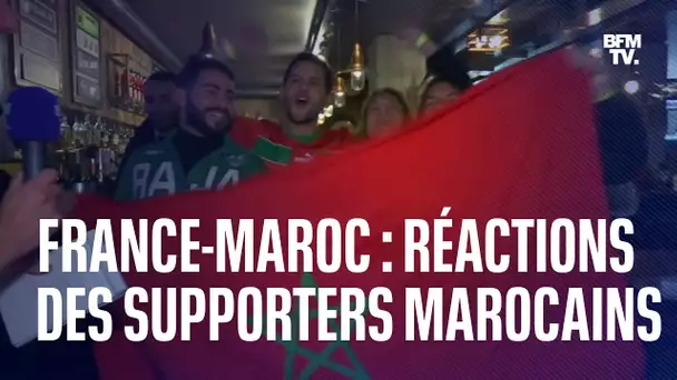 France-Maroc: des supporters marocains réagissent à la défaite de leur équipe en demi-finale