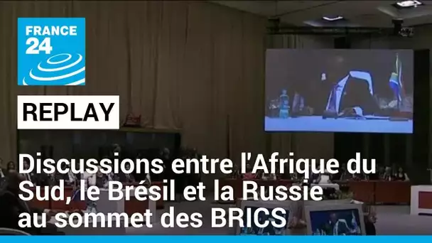 REPLAY : Les discours de l'Afrique du Sud, du Brésil et de la Russie au sommet des BRICS