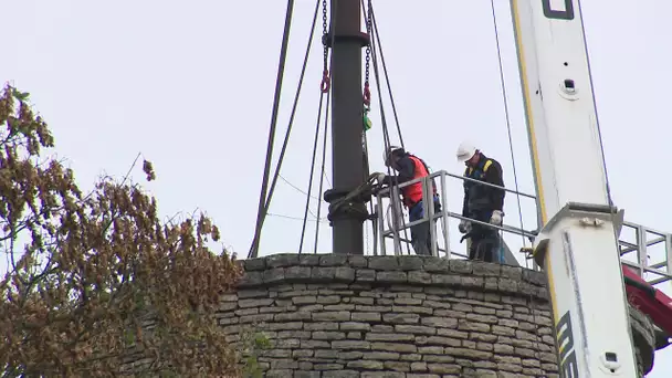 Côte-d'Or : début de la campagne de restauration de la tour de Saussy