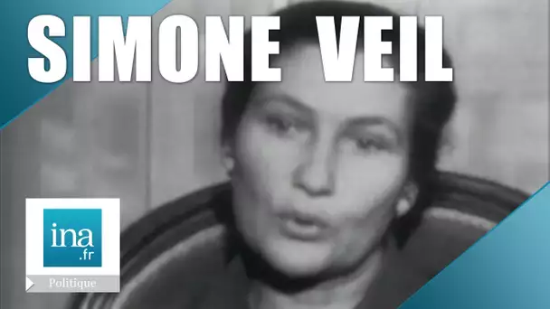 Simone Veil explique la loi sur l'avortement | Archive INA