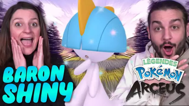 ON CAPTURE UN POKEMON SHINY BARON INCROYABLE ! CAPTURE SHINY LEGENDES POKEMON ARCEUS