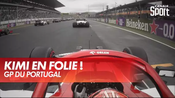 GP du Portugal : le départ de folie de Kimi Räikkönen en onboard !