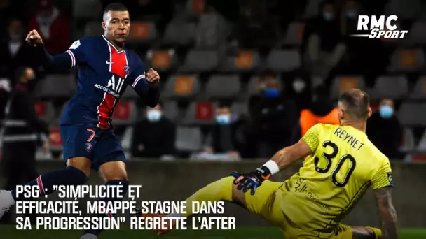 PSG : "Simplicité et efficacité, Mbappé stagne dans sa progression" regrette l'After