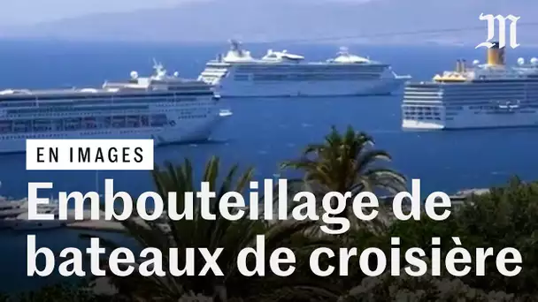 Surtourisme : les bateaux de croisière affluent en Grèce