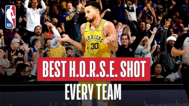 NBA's Best H.O.R.S.E. Shot Of Every Team | 2018-19 NBA Season