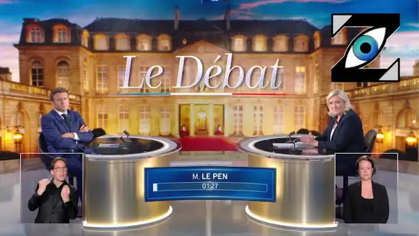 [Zap Télé_Part1] Faux départ pour Marine Le Pen lors du débat de l'entre-deux tours ! (21/04/22)