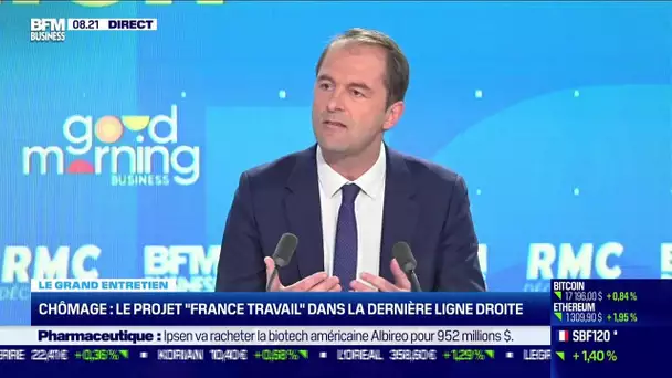 Thibaut Guilluy (Ministère du Travail) : Le projet "France Travail" dans la dernière ligne droite