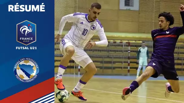 U21 Futsal : Bosnie-France (5-2 et 2-3), les buts