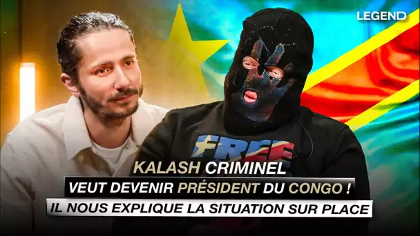 KALASH CRIMINEL VEUT DEVENIR PRÉSIDENT DU CONGO ! Il nous explique la situation sur place