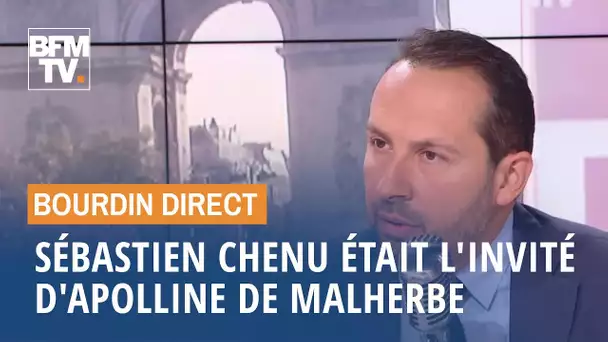 Sébastien Chenu face à Apolline de Malherbe en direct