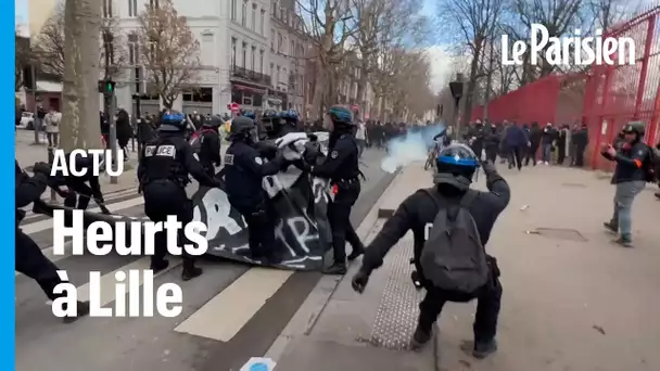 Zemmour à Lille : des heurts en marge de la manifestation pour dire «non au racisme»