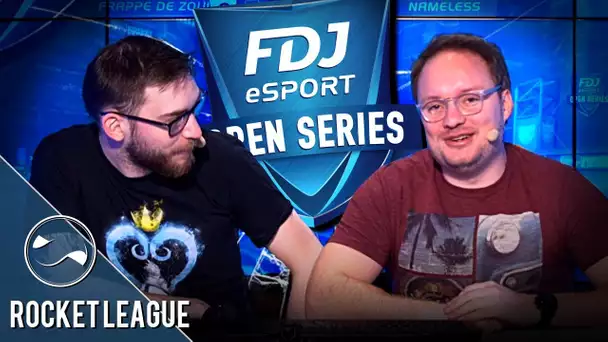 Cast du Tournoi Rocket League par Zouloux et Max - FDJ Open Series