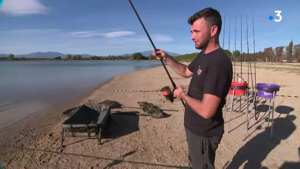 Villeneuve-de-la-Raho : le lac envahi par les championnats de France de pêche à la carpe