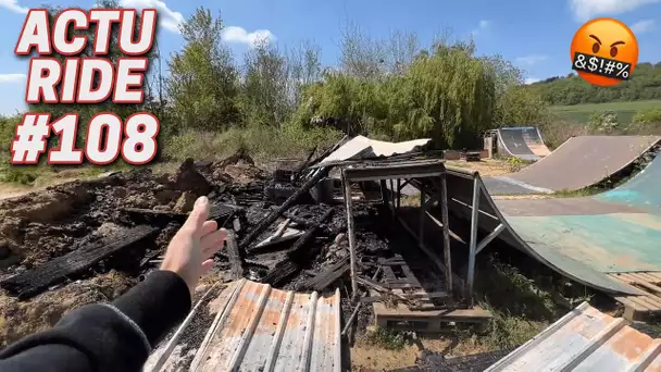 Le skatepark de Philippe Cantenot incendié ! La 1ère mondiale de Lilou Ruel ! Skieur VS avalanche !