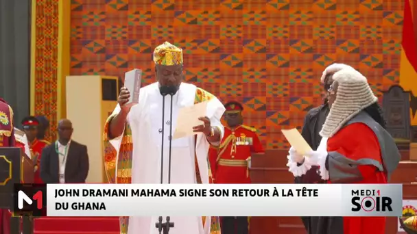 John Dramani signe son retour à la tête du Ghana