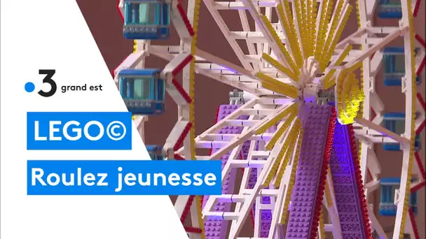 Tentative de record du monde de la plus grand fête foraine en lego©