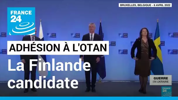 La Finlande se prononce pour une adhésion "sans délai" à l'Otan • FRANCE 24