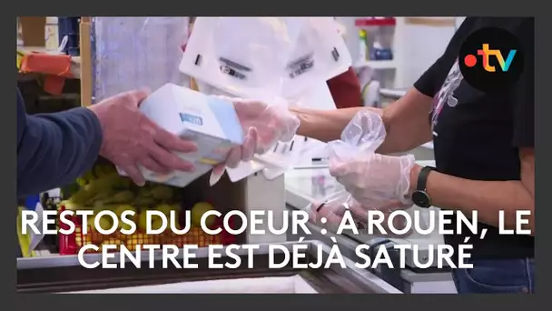40e campagne des Restos du Coeur : à Rouen, le centre est déjà saturé
